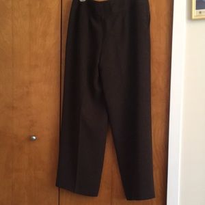 Evening polyester brown dress pants. 12p